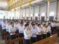 Các nhóm dự tu giáo phận Vinh hội ngộ và tĩnh tâm trong ngày cầu cho ơn Thiên triệu (11.05.2014)