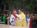 Đại lễ Mẹ Linh Hồn và Xác lên trời, Quan Thầy giáo xứ Trung Nghĩa