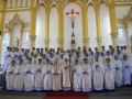 Thánh lễ truyền chức linh mục tại Hà Tĩnh (giáo hạt Văn Hạnh, 14-01-2013)