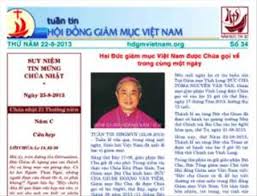 Tuần tin Hội đồng Giám mục Việt Nam số 34/2013