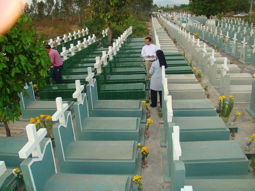 Viếng nhà thờ và viếng nghĩa trang công giáo