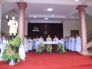 Đại chủng viện Vinh Thanh mừng lễ thánh Phanxicô Xaviê, Bổn mạng